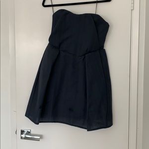 CARVEN strapless mini dress